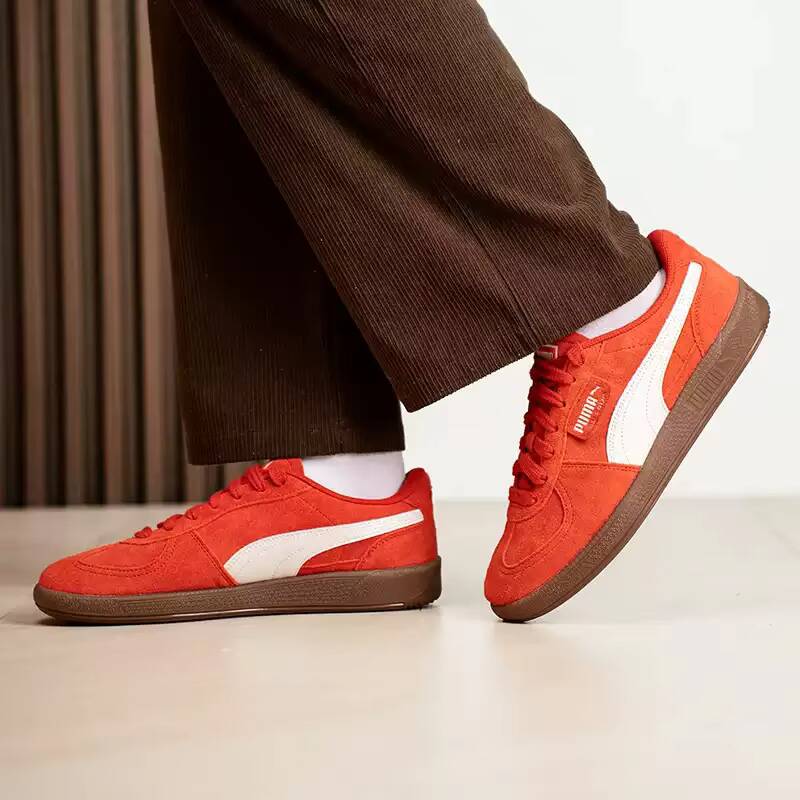New PUMA Palermo Red Suede Sne - Puma Shoes Suede Classic ulasan dan harga
