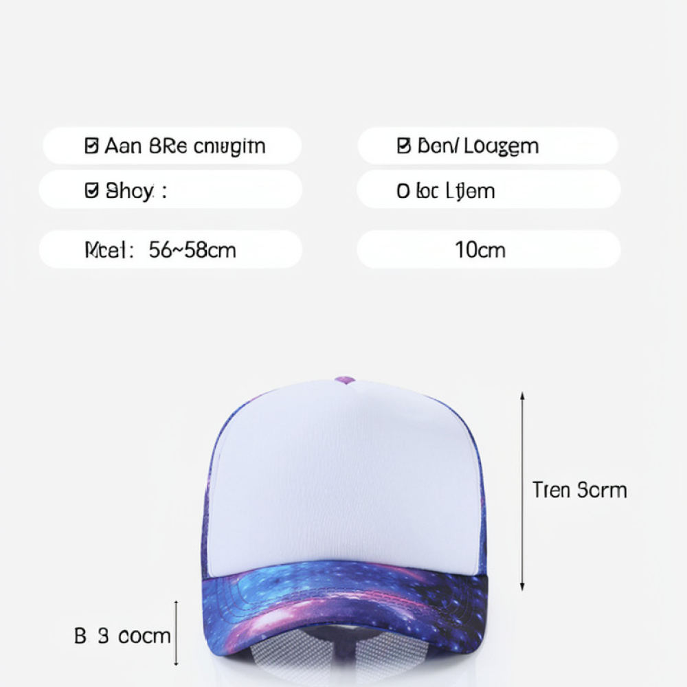 Lightweight Breathable Mesh Tr - Trucker Cap Mesh ulasan dan harga